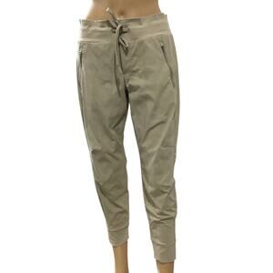 Athleta Trekkie North Joggers Beige Hiking Adventure Outdoor Pants Women’s 6P